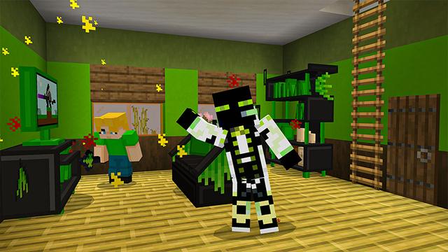 Screenshot of the Minecraft Bedrock Marketplace product Dr. Auge Adventure created by Heropixel Games.