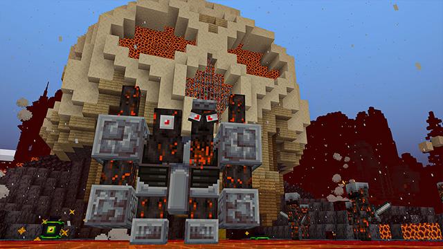 Screenshot of the Minecraft Bedrock Marketplace product Dr. Auge Adventure created by Heropixel Games.