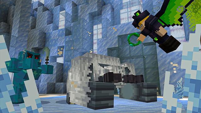 Screenshot of the Minecraft Bedrock Marketplace product Dr. Auge Adventure created by Heropixel Games.