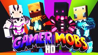Thumbnail of the Minecraft Bedrock Marketplace product Gamer Mobs HD created by HeroPixels.