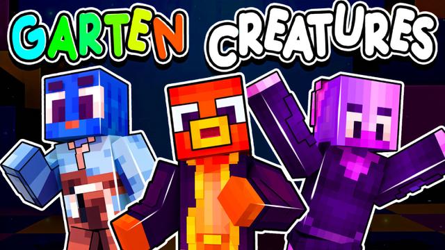 Thumbnail of the Minecraft Bedrock Marketplace product Garten Creatures created by Heropixel Games.