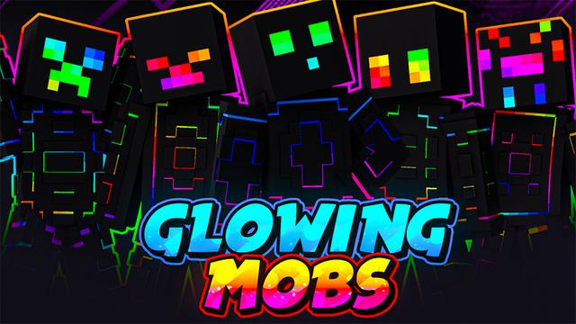 Thumbnail of the Minecraft Bedrock Marketplace product Glowing Mobs created by Heropixel Games.