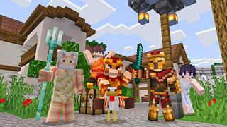 Screenshot of the Minecraft Bedrock Marketplace product Greek Ancient City created by Heropixel Games.