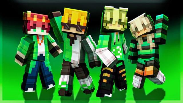 Thumbnail of the Minecraft Bedrock Marketplace product Green Dream created by Heropixel Games.