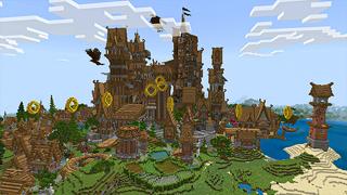 Screenshot of the Minecraft Bedrock Marketplace product Hacker Excalibur created by Heropixel Games.