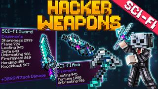 Thumbnail of the Minecraft Bedrock Marketplace product Hacker Weapons SCI-FI created by HeroPixels.