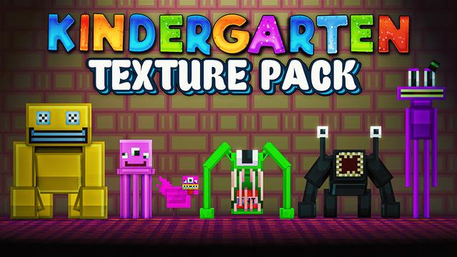 Thumbnail of the Minecraft Bedrock Marketplace product Kindergarten Texture Pack created by Heropixel Games.