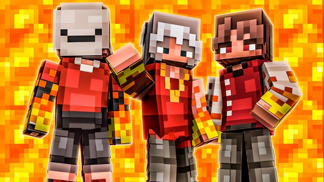 Thumbnail of the Minecraft Bedrock Marketplace product LAVA TEENS created by Heropixel Games.