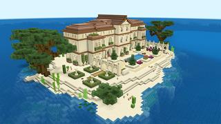 Screenshot of the Minecraft Bedrock Marketplace product Luxury Millionaire Mansion created by Heropixel Games.
