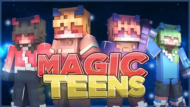 Thumbnail of the Minecraft Bedrock Marketplace product Magic Teens created by Heropixel Games.