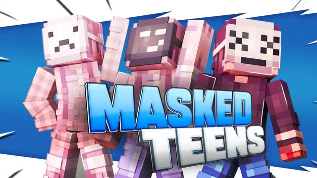 Thumbnail of the Minecraft Bedrock Marketplace product Masked Teens created by Heropixel Games.