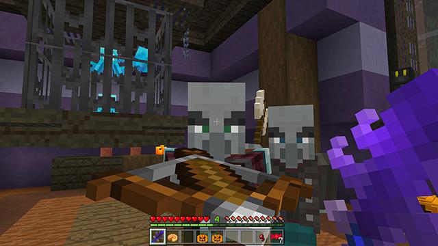 Screenshot of the Minecraft Bedrock Marketplace product Millionaire Horror Mansion created by Heropixel Games.