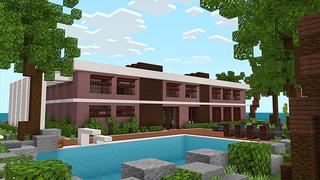 Screenshot of the Minecraft Bedrock Marketplace product Millionaire Island Mansion created by Heropixel Games.