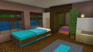 Screenshot of the Minecraft Bedrock Marketplace product Millionaire Island Mansion created by Heropixel Games.