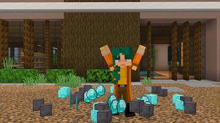 Screenshot of the Minecraft Bedrock Marketplace product Millionaire Island Mansion created by Heropixel Games.