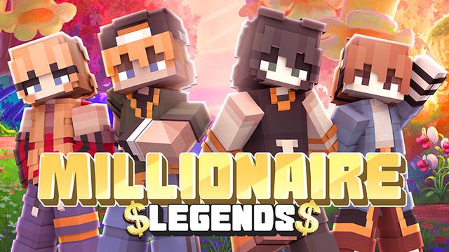 Thumbnail of the Minecraft Bedrock Marketplace product Millionaire Legends created by Heropixel Games.