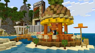 Screenshot of the Minecraft Bedrock Marketplace product Millionaire Mansion$ created by Heropixel Games.