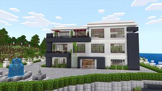 Screenshot of the Minecraft Bedrock Marketplace product Millionaire Party Mansion created by Heropixel Games.