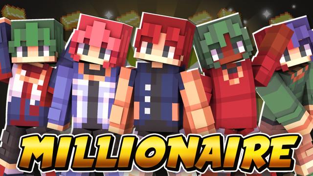 Thumbnail of the Minecraft Bedrock Marketplace product Millionare Team created by Heropixel Games.