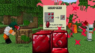 Screenshot of the Minecraft Bedrock Marketplace product Mob Drop Ores created by Heropixel Games.