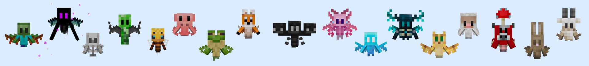 Panorama of the Minecraft Bedrock Marketplace product More Allays created by Heropixel Games.
