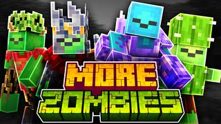 Thumbnail of the Minecraft Bedrock Marketplace product Mais Zombies created by Heropixel Games.
