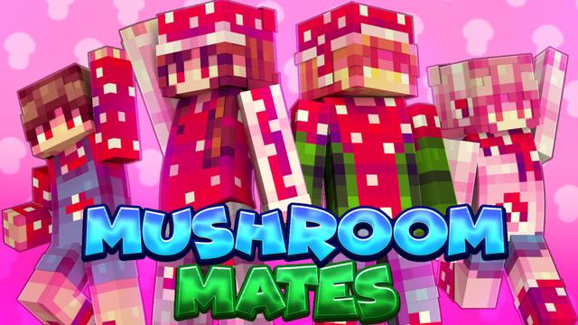 Thumbnail of the Minecraft Bedrock Marketplace product Mushroom Mates created by Heropixel Games.