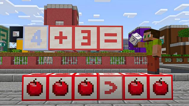 Screenshot of the Minecraft Bedrock Marketplace product Number Lore created by Heropixel Games.