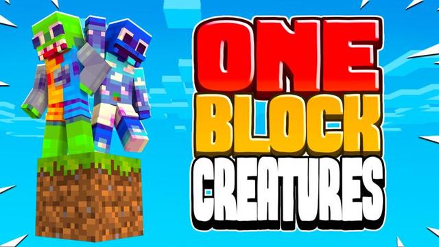 Thumbnail of the Minecraft Bedrock Marketplace product OneBlock Creatures created by Heropixel Games.