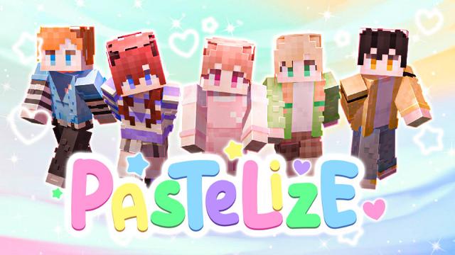 Thumbnail of the Minecraft Bedrock Marketplace product Pastelize created by Heropixel Games.