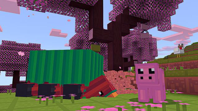 Screenshot of the Minecraft Bedrock Marketplace product PixelPlay Textures created by Heropixel Games.