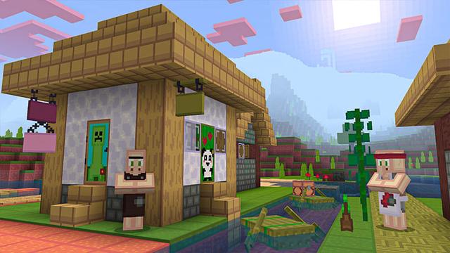 Screenshot of the Minecraft Bedrock Marketplace product PixelPlay Textures created by Heropixel Games.