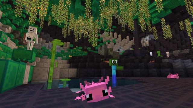 Screenshot of the Minecraft Bedrock Marketplace product PixelPlay Textures created by Heropixel Games.