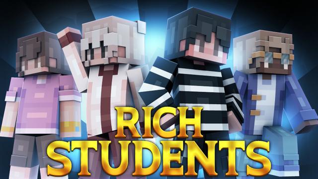 Thumbnail of the Minecraft Bedrock Marketplace product Rich Students created by Heropixel Games.