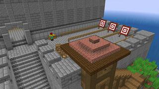 Screenshot of the Minecraft Bedrock Marketplace product Roleplay Castle created by Heropixel Games.