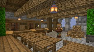 Screenshot of the Minecraft Bedrock Marketplace product Roleplay Castle created by Heropixel Games.