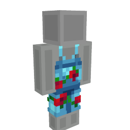Thumbnail of the Minecraft Bedrock Marketplace product Rose Overalls created by Heropixel Games.
