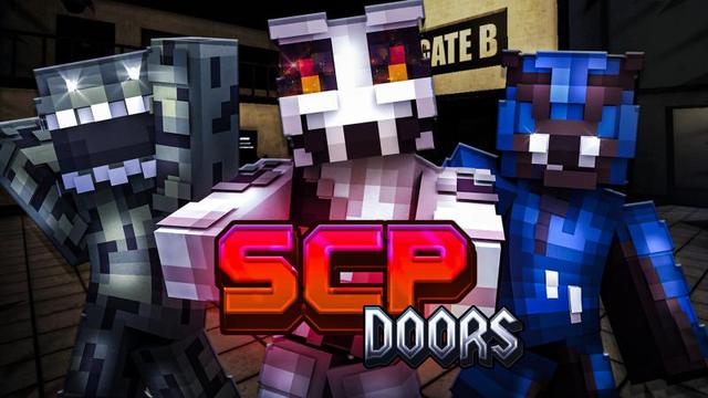 Thumbnail of the Minecraft Bedrock Marketplace product SCP Doors created by Heropixel Games.