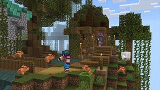 Screenshot of the Minecraft Bedrock Marketplace product Skyblock created by Heropixel Games.