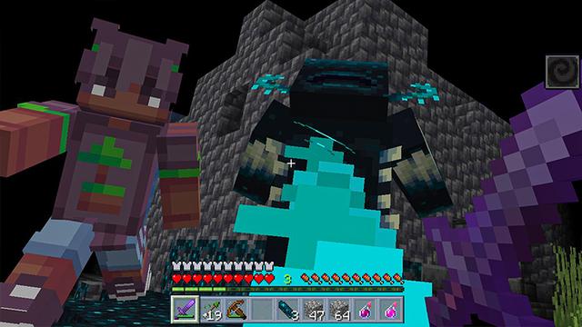 Screenshot of the Minecraft Bedrock Marketplace product Skyblock created by Heropixel Games.