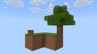 Screenshot of the Minecraft Bedrock Marketplace product Skyblock Classic created by Heropixel Games.