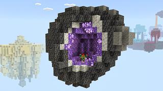 Screenshot of the Minecraft Bedrock Marketplace product Skyblock created by Heropixel Games.