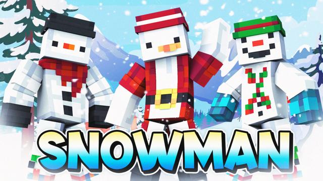 Thumbnail of the Minecraft Bedrock Marketplace product Snowman created by Heropixel Games.