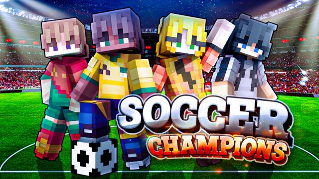 Thumbnail of the Minecraft Bedrock Marketplace product Soccer Champions created by Heropixel Games.