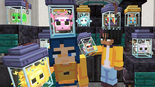 Screenshot of the Minecraft Bedrock Marketplace product Sulfur Blaster Add-On created by Heropixel Games.