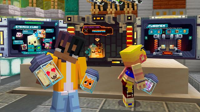 Screenshot of the Minecraft Bedrock Marketplace product Sulfur Blaster Add-On created by Heropixel Games.