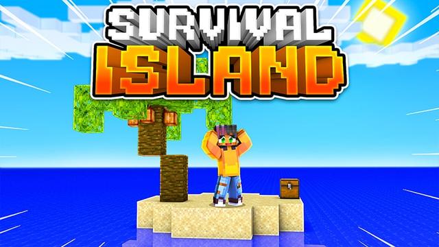Thumbnail of the Minecraft Bedrock Marketplace product Survival Island created by Heropixel Games.