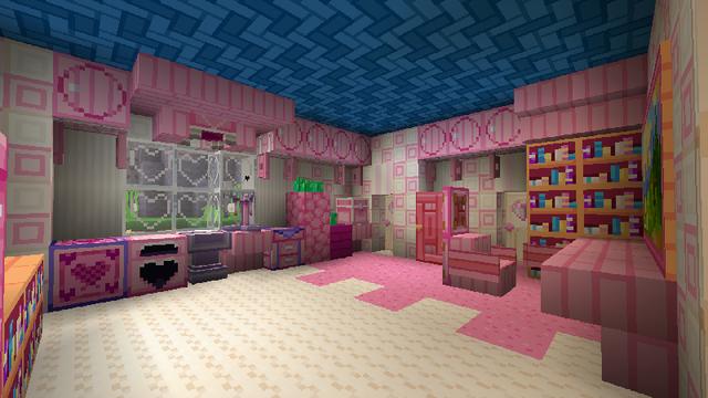 Screenshot of the Minecraft Bedrock Marketplace product Sweet Cute Textures created by Heropixel Games.