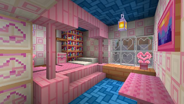Screenshot of the Minecraft Bedrock Marketplace product Sweet Cute Textures created by Heropixel Games.