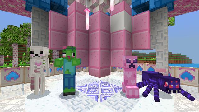 Screenshot of the Minecraft Bedrock Marketplace product Sweet Cute Textures created by Heropixel Games.